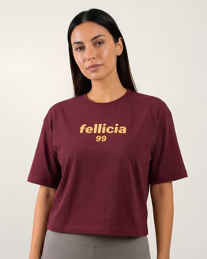 GHAR Tee – 100% Cotton | 260 GSM Loop Knit - MAROON