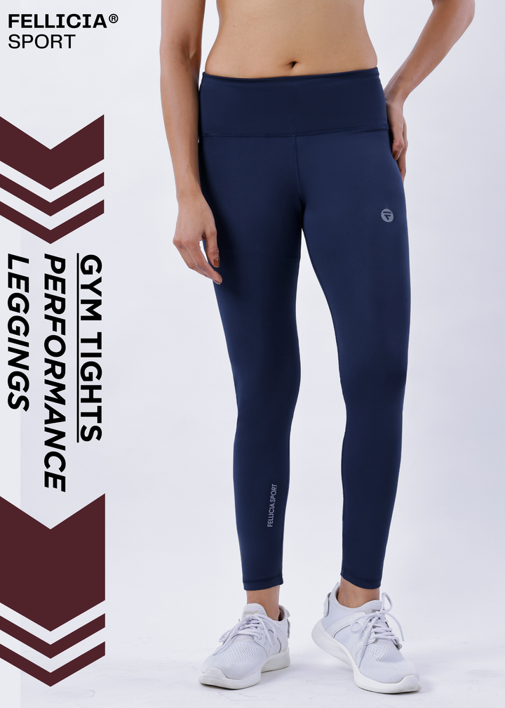 Active Tights with Pocket (Navy Blue)