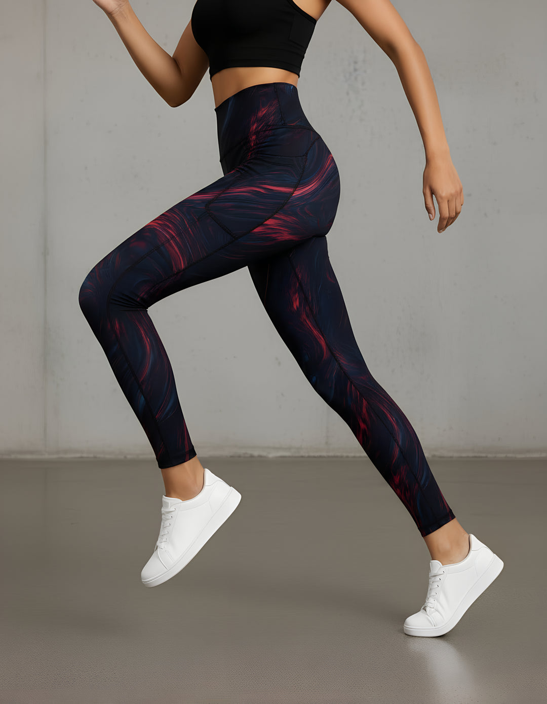 Performance Tights with Pocket  - DEEP NOVA
