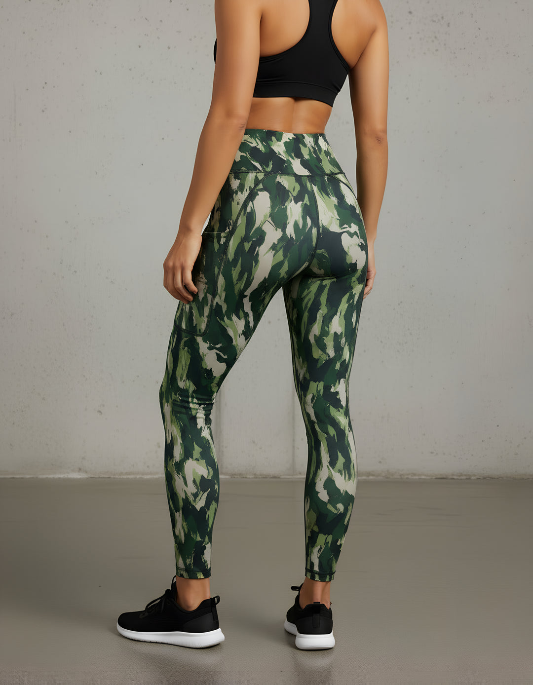 Performance Tights with Pocket  - EARTH SAGE