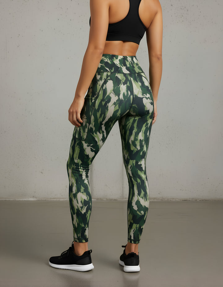 Performance Tights with Pocket  - EARTH SAGE