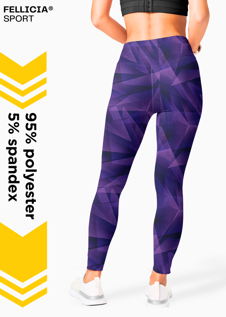 Active Tights with Pocket (Purple Prism)