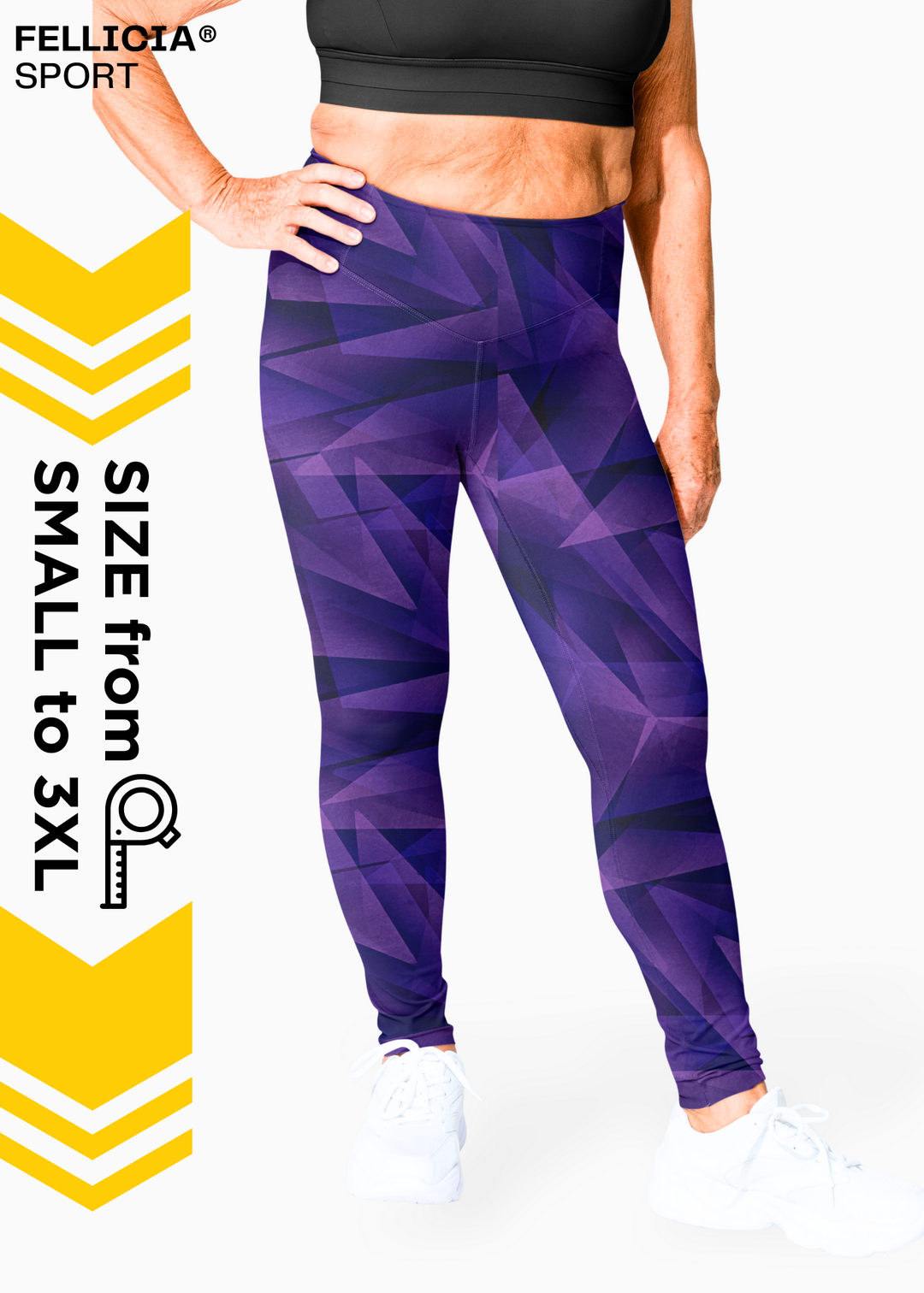 Active Tights with Pocket (Purple Prism)