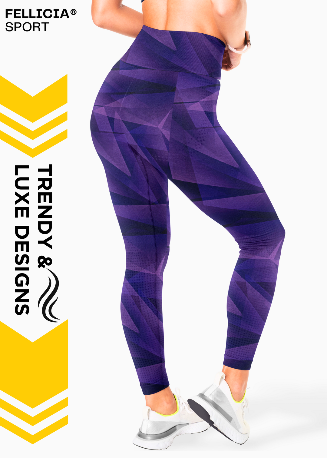 Active Tights with Pocket (Purple Prism)