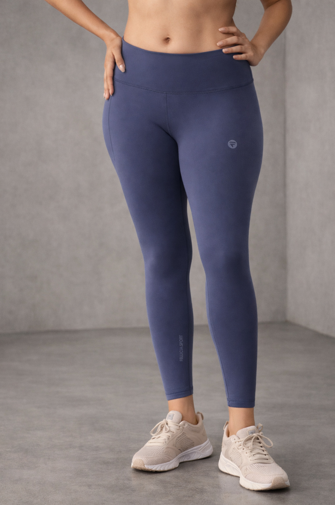 Active Tights with Pocket (Slate Grey)