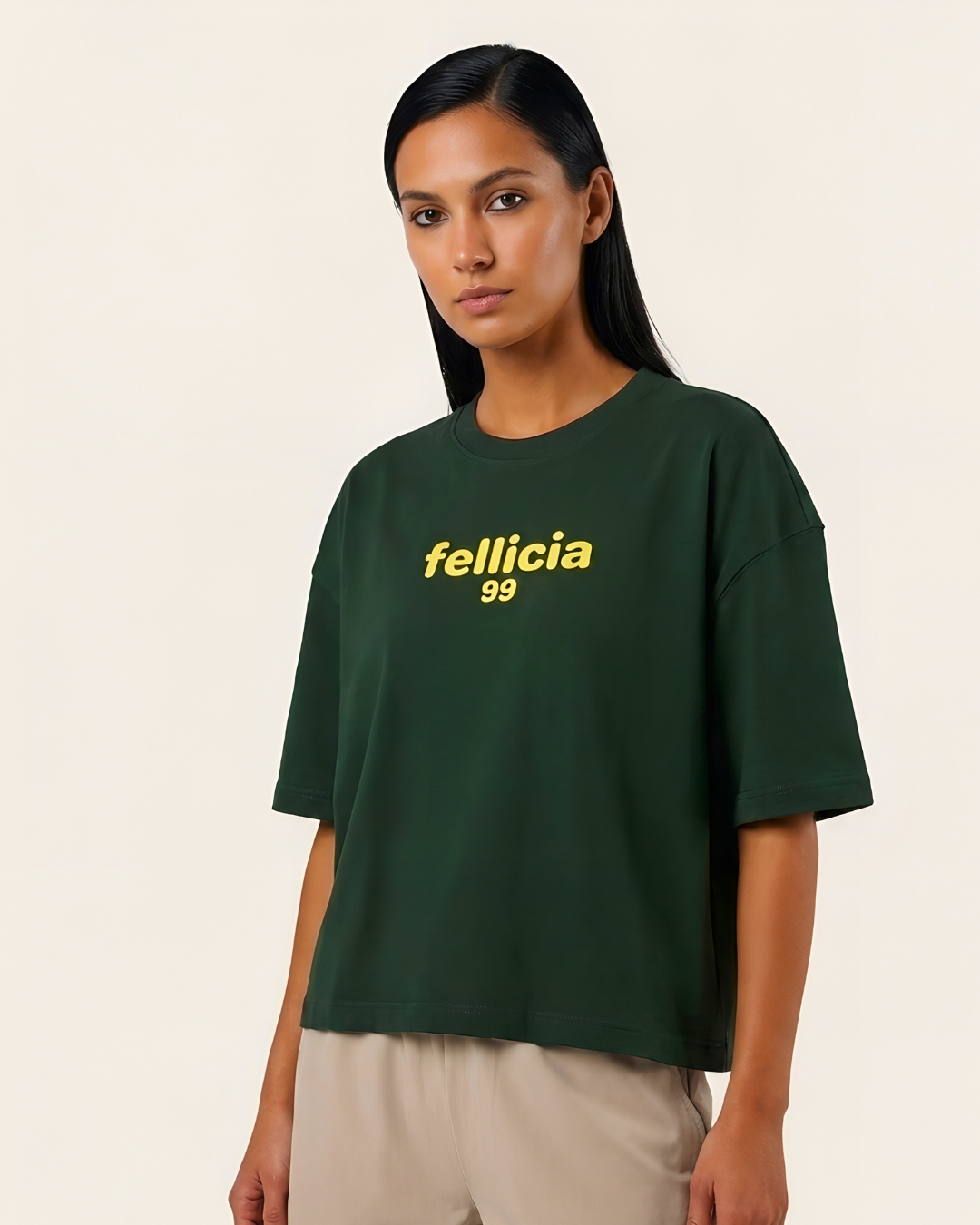 GHAR Tee – 100% Cotton | 260 GSM Loop Knit - OLIVE