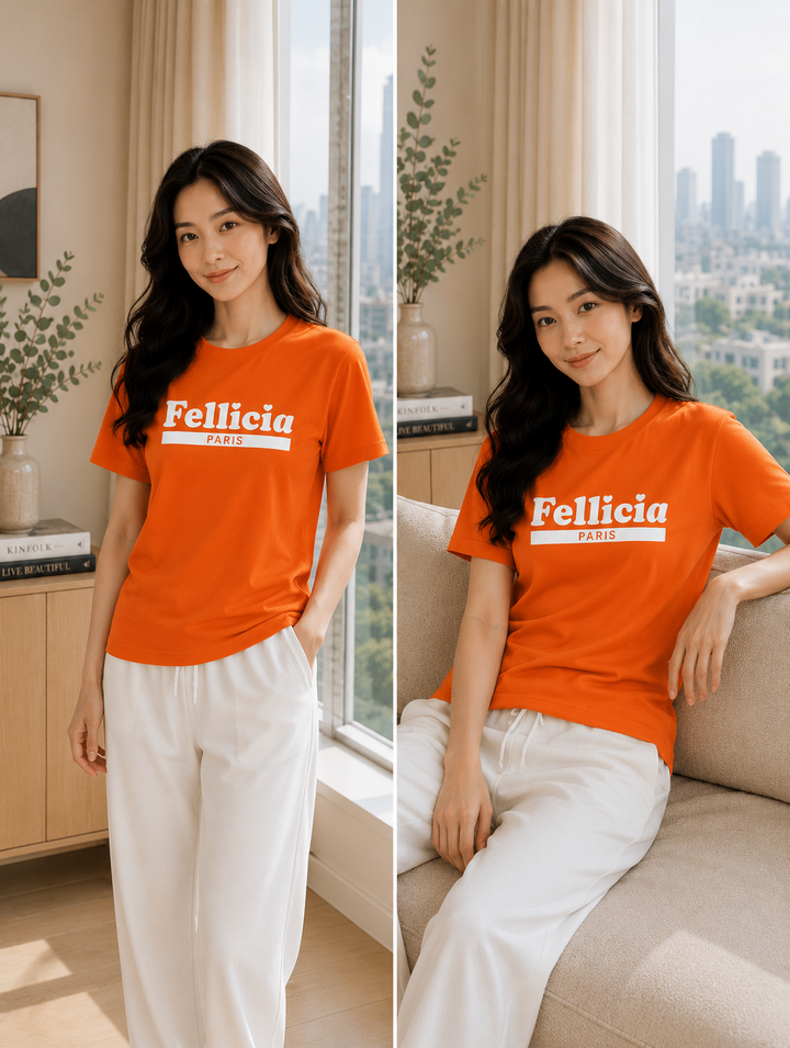GHAR Comfort T-shirt assorted - Orange