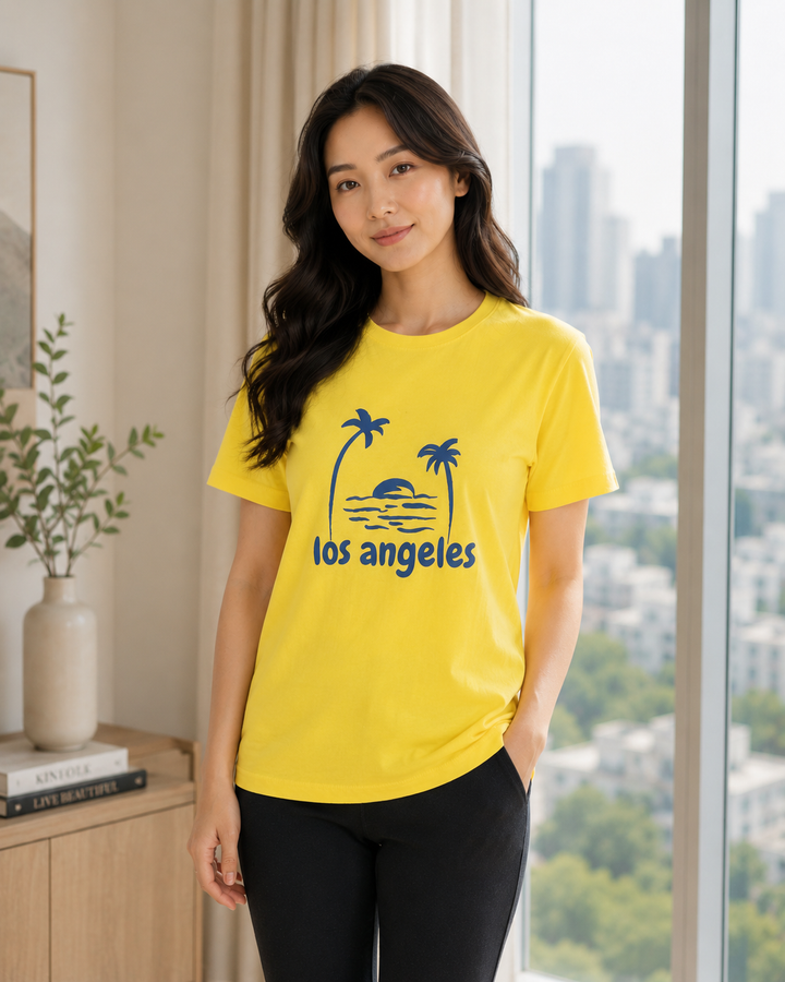 GHAR Comfort assorted Tee - Yellow