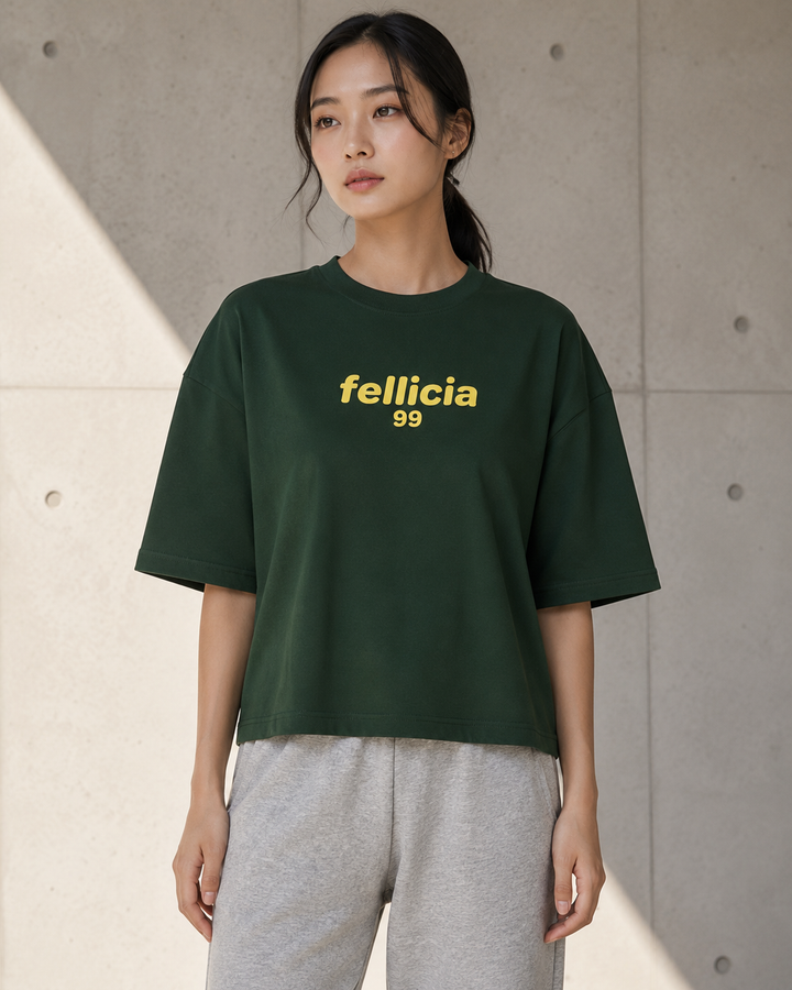 Sweat Tee – 260 GSM 100% Cotton Loop Knit - OLIVE