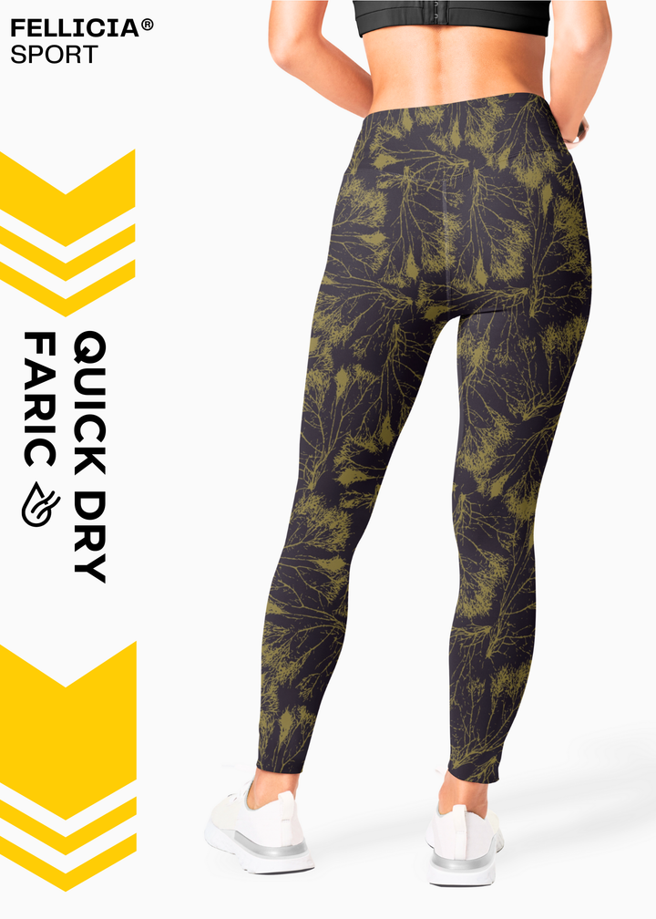 Active Tights with Pocket (Deep Forest)