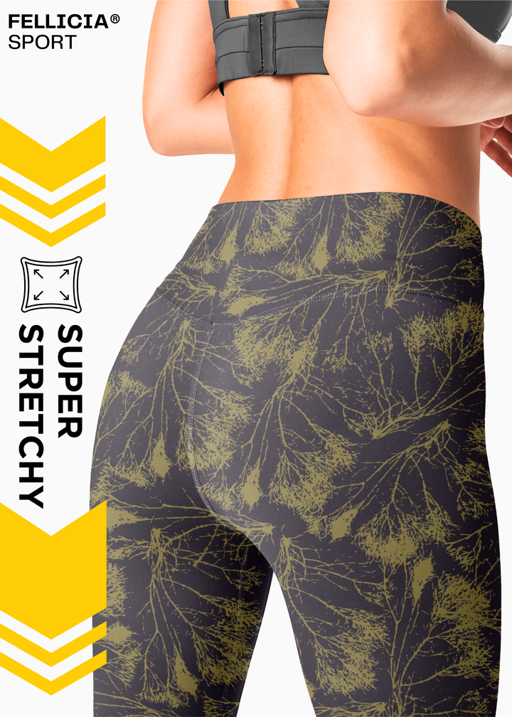 Active Tights with Pocket (Deep Forest)