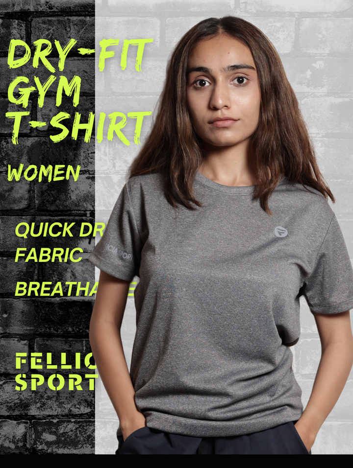 Performance Tshirt for Women (Ash Grey)