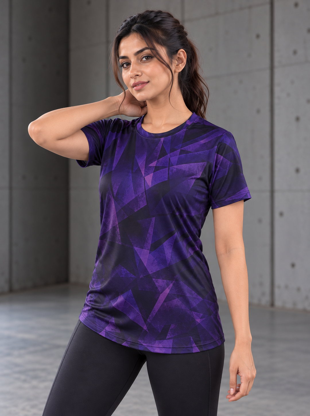 Active T-Shirt for Women - Purple Prism