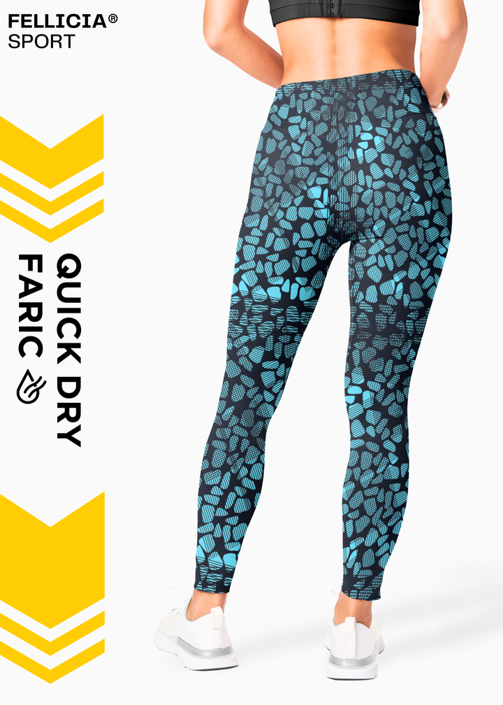 Active Tights with Pocket (Gemstone)