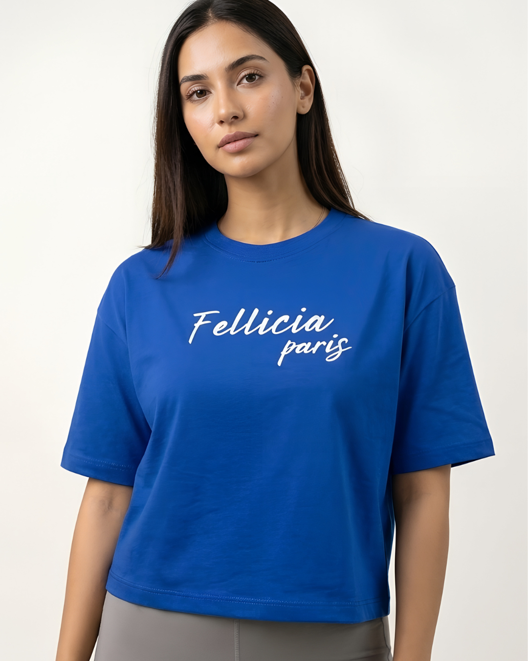 GHAR Tee – 100% Cotton | 260 GSM Loop Knit - BLUE