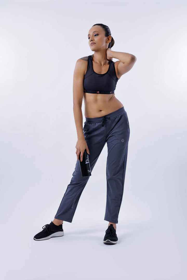 DryFit Gym Pant-Women (Slate Grey)