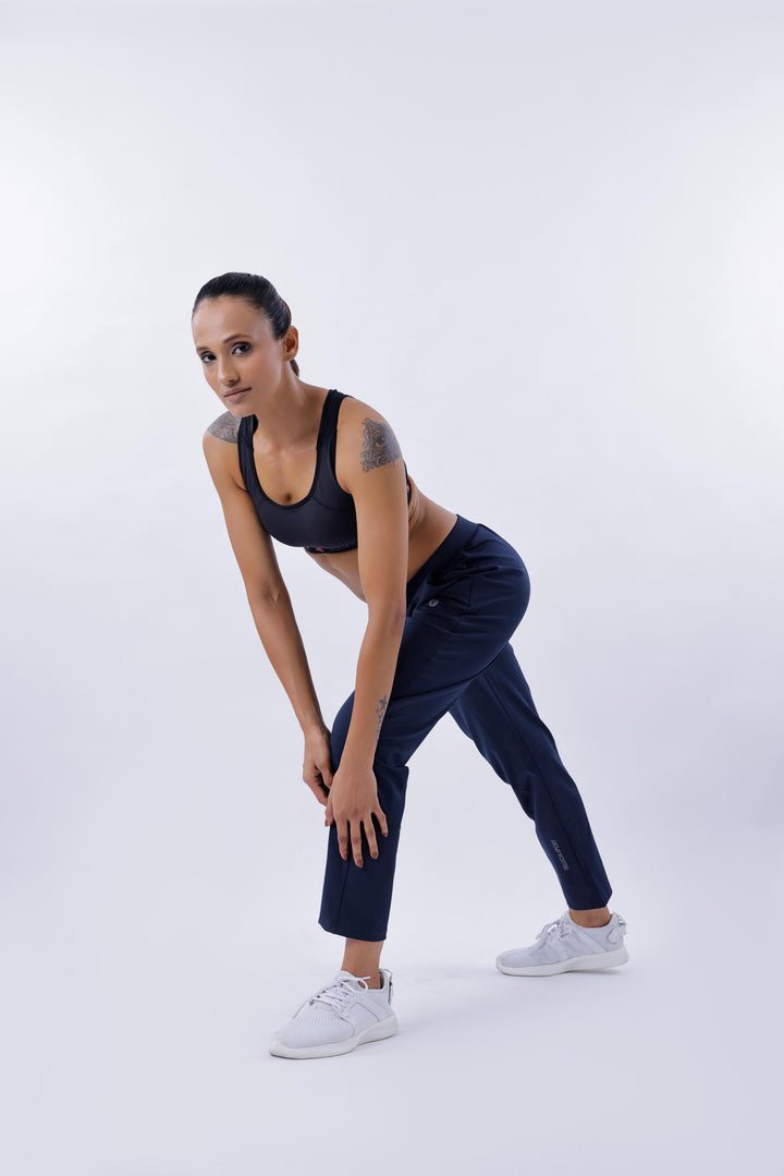 DryFit Gym Pant-Women (Navy Blue)