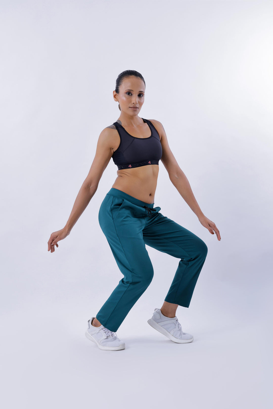 DryFit Gym Pant-Women (Aqua Blue)