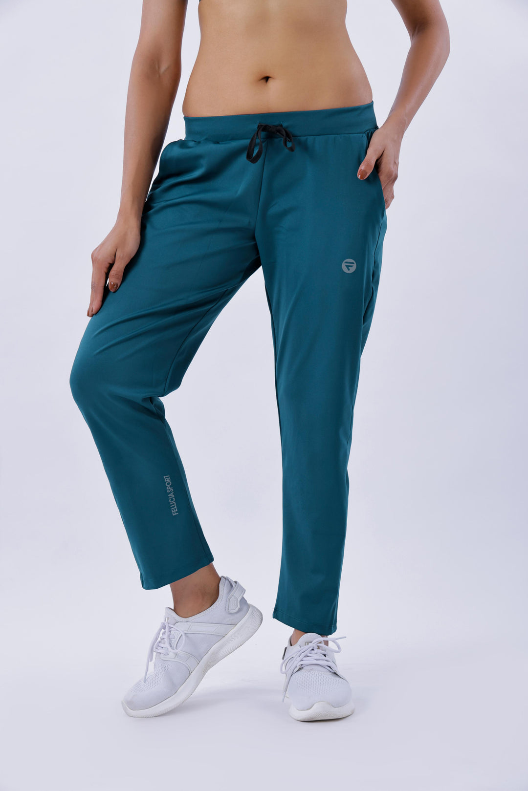 DryFit Gym Pant-Women (Aqua Blue)