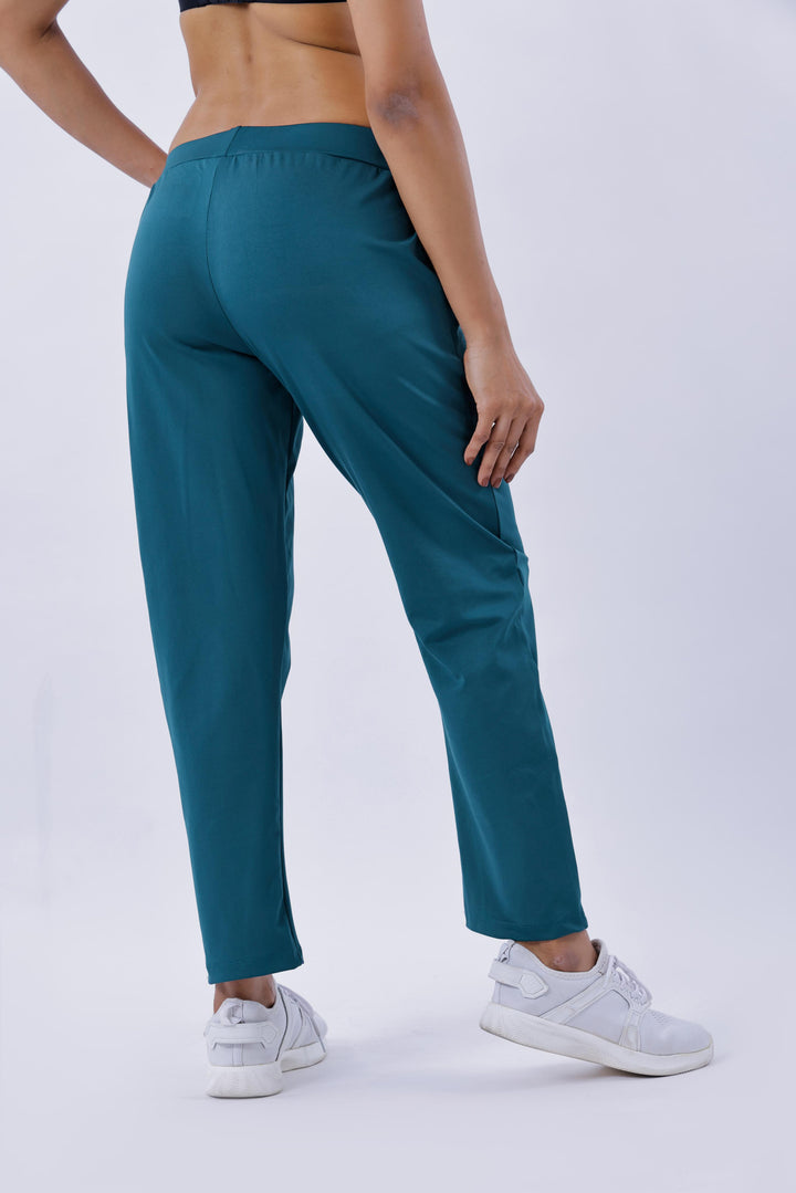 DryFit Gym Pant-Women (Aqua Blue)