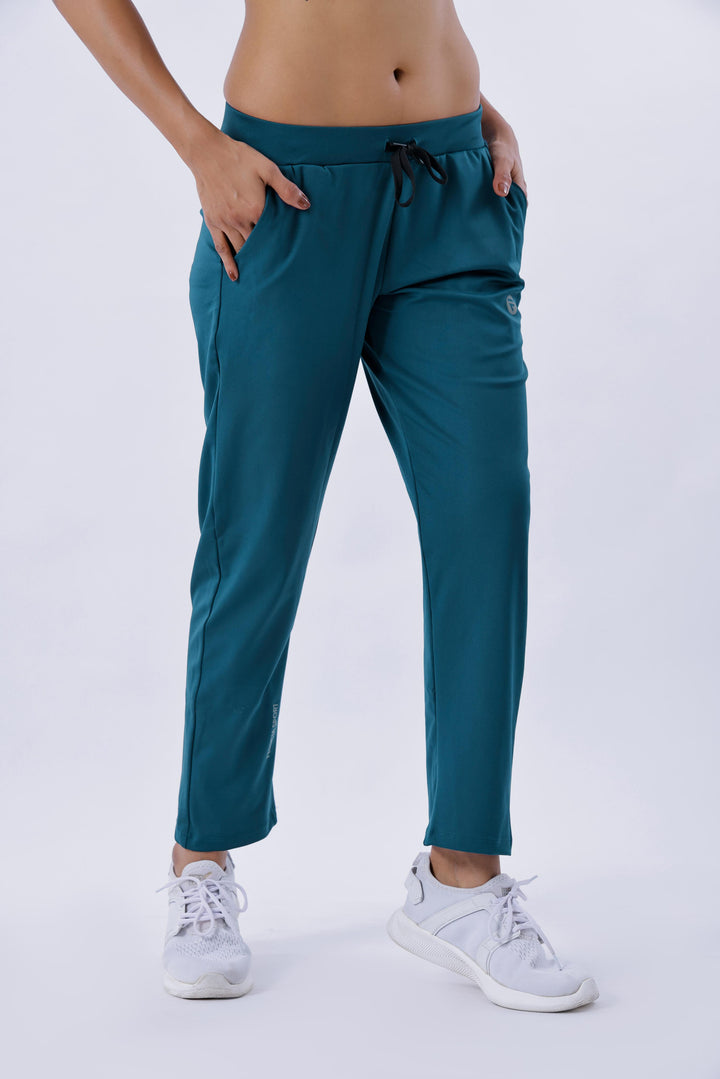 DryFit Gym Pant-Women (Aqua Blue)