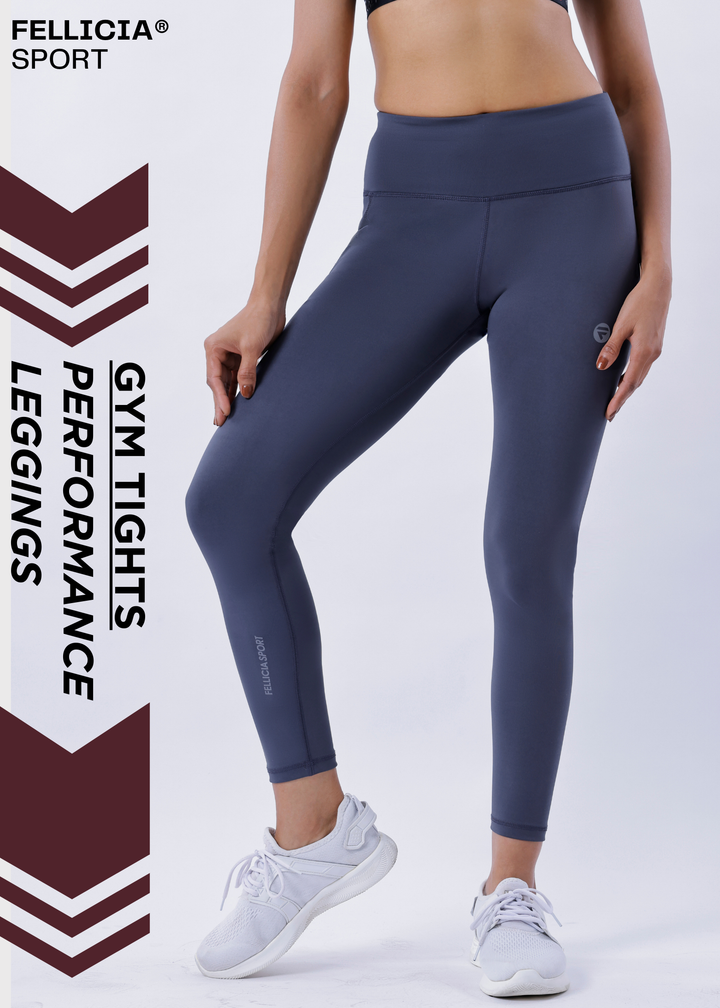 Active Tights with Pocket (Slate Grey)