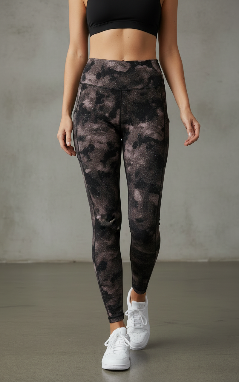 Performance Tights with Pocket (Chocolate)