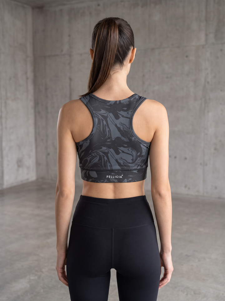 Everyday Sports Bra - Black Mirage