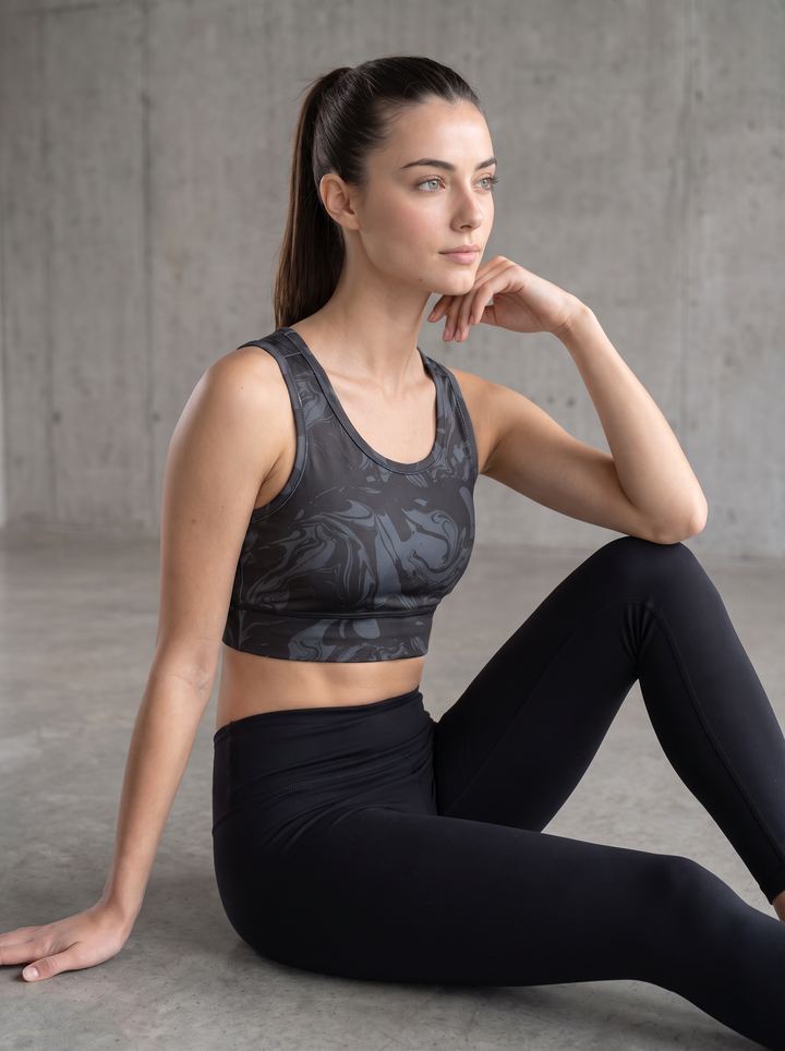 Everyday Sports Bra - Black Mirage