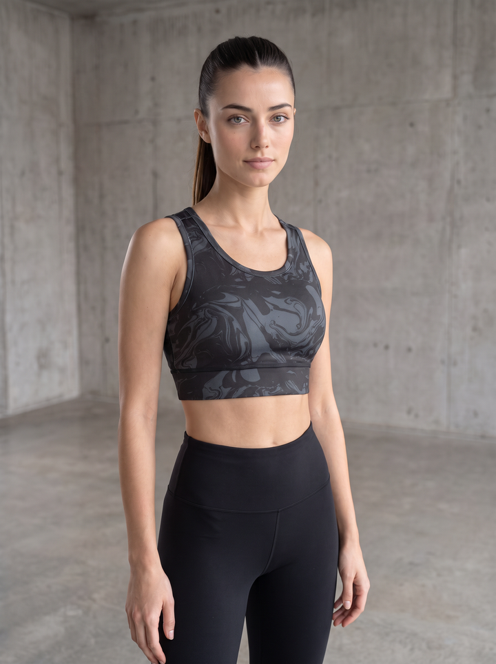 Everyday Sports Bra - Black Mirage