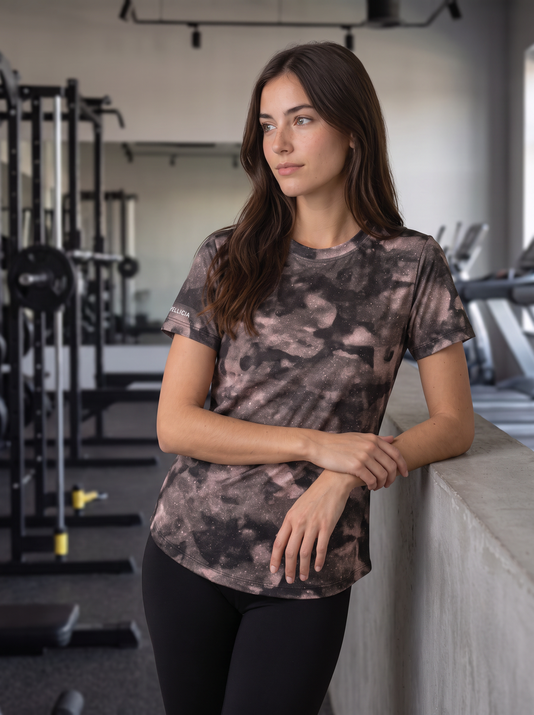 Active T-Shirt for Women - CHOCOLATE