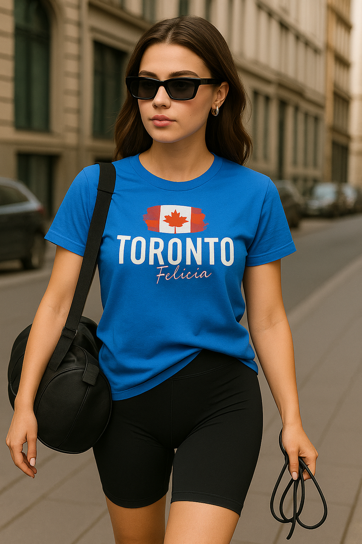 100% COTTON YOGA T-SHIRT (BLUE)