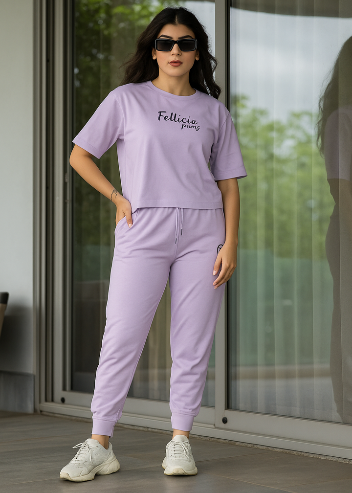 The Metro Co-ord Set – Soft Lilac