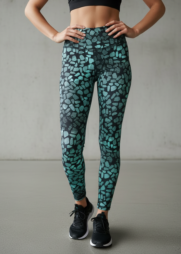 Active Tights with Pocket (Gemstone)