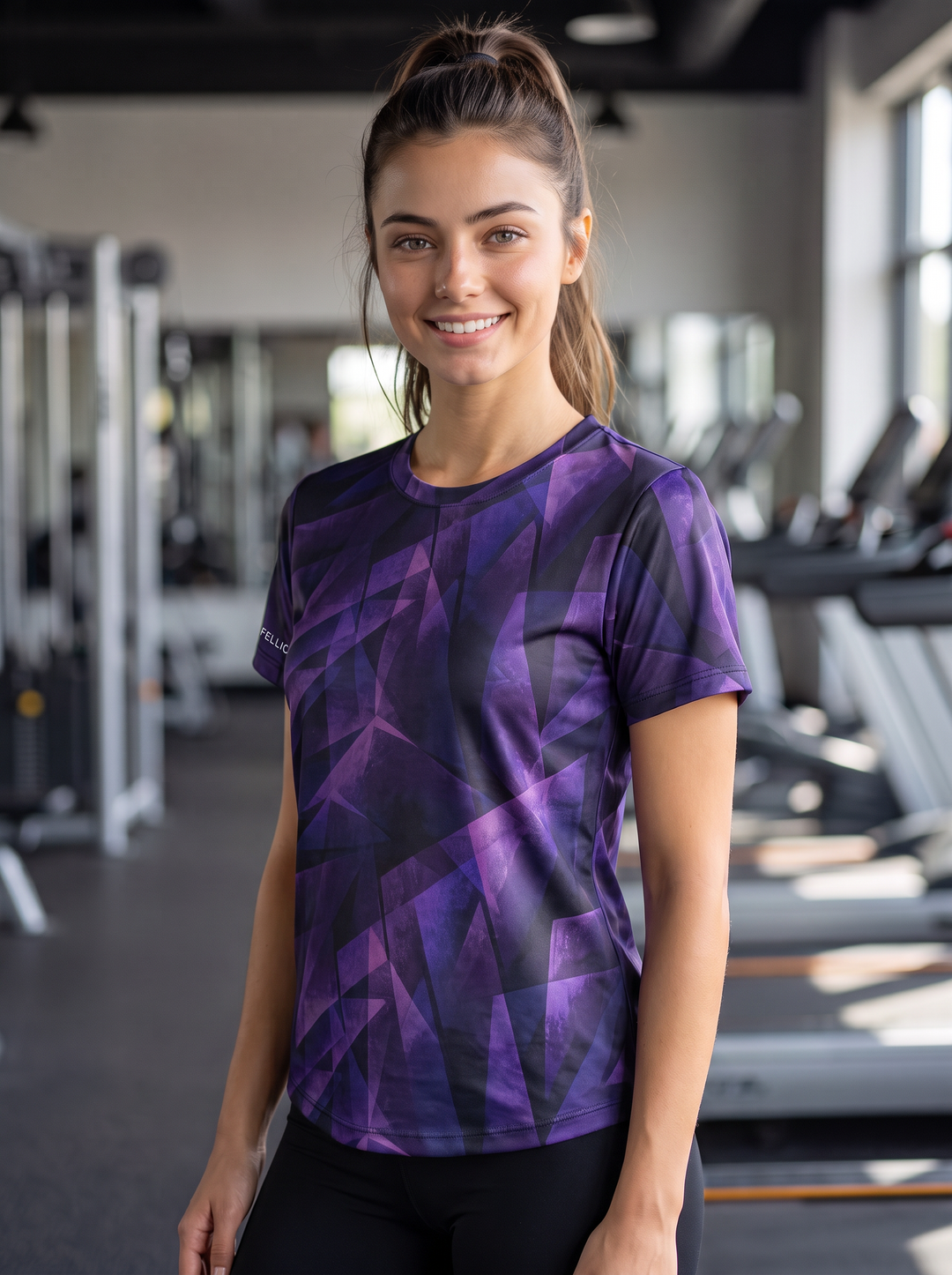 Active T-Shirt for Women - Purple Prism