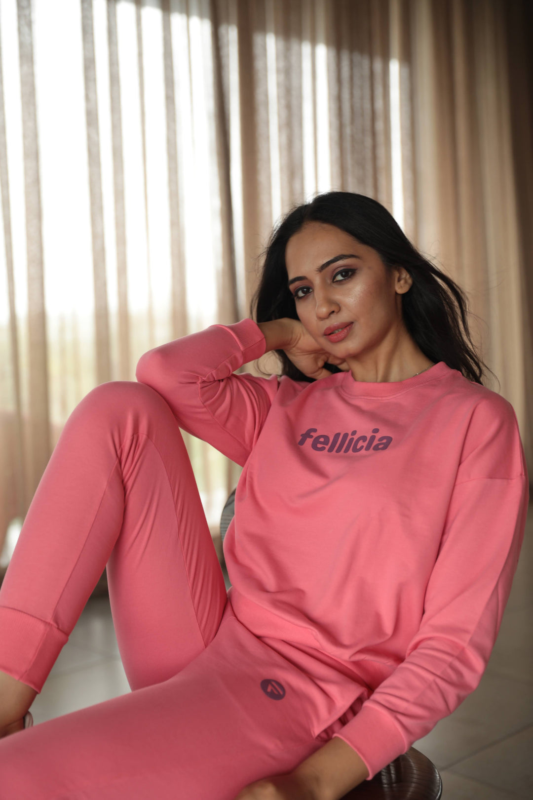 Co-ord Set (PINK) Sweatshirt & Joggers for Women