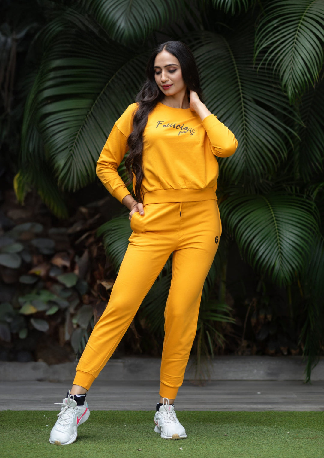 Co-ord Set (Marigold) Sweatshirt & Joggers for Women