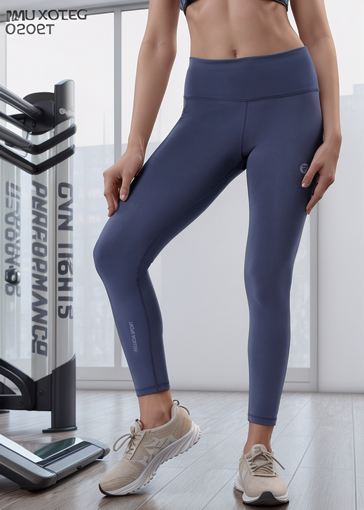 Active Tights with Pocket (Slate Grey)