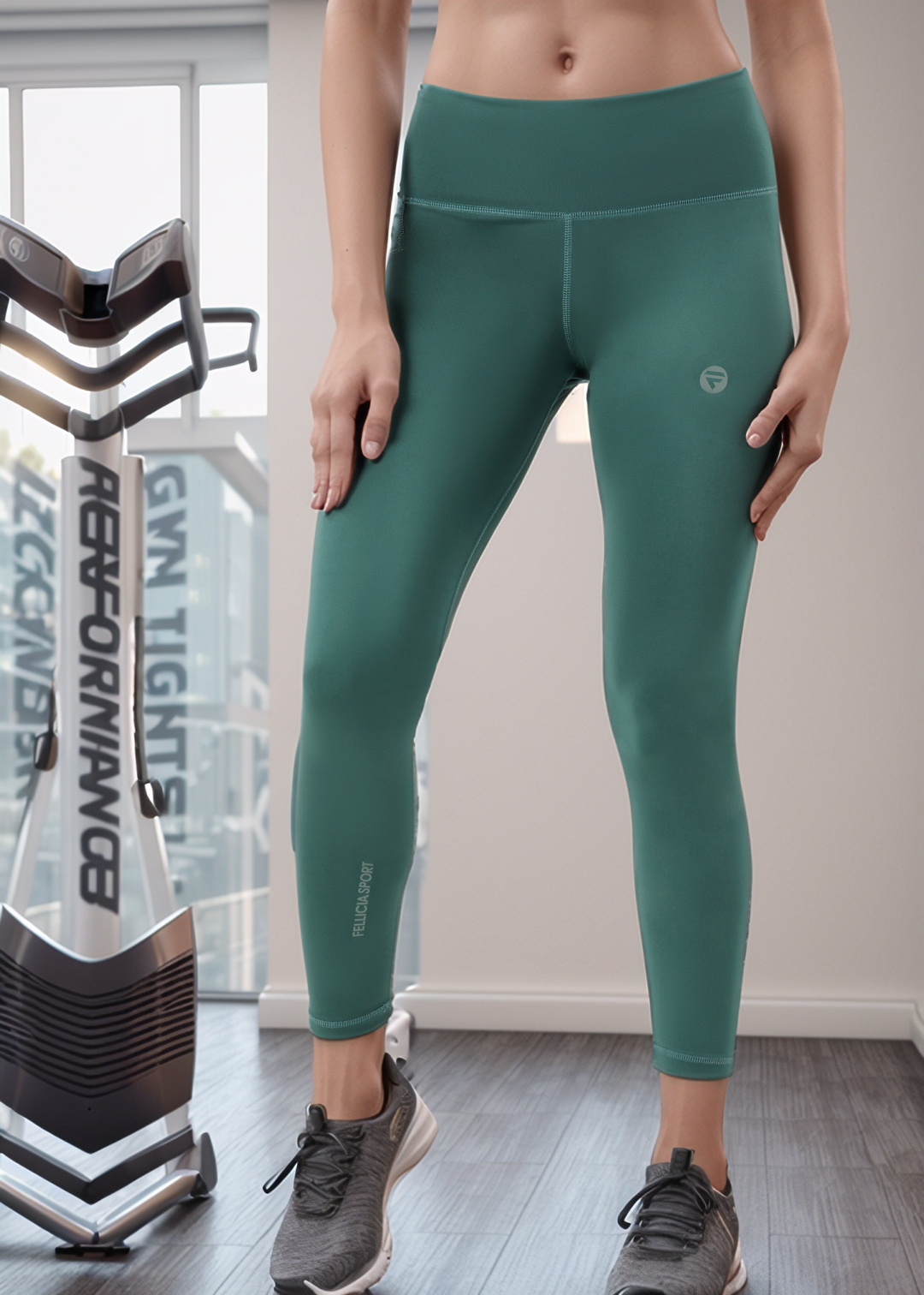 Active Tights with Pocket (Olive)