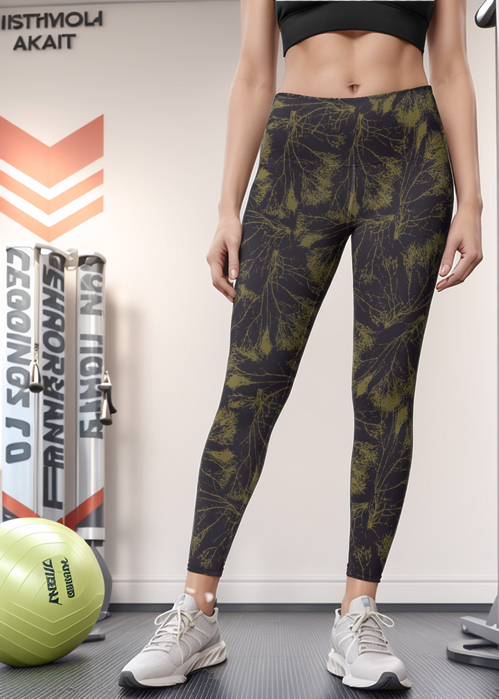 Active Tights with Pocket (Deep Forest)