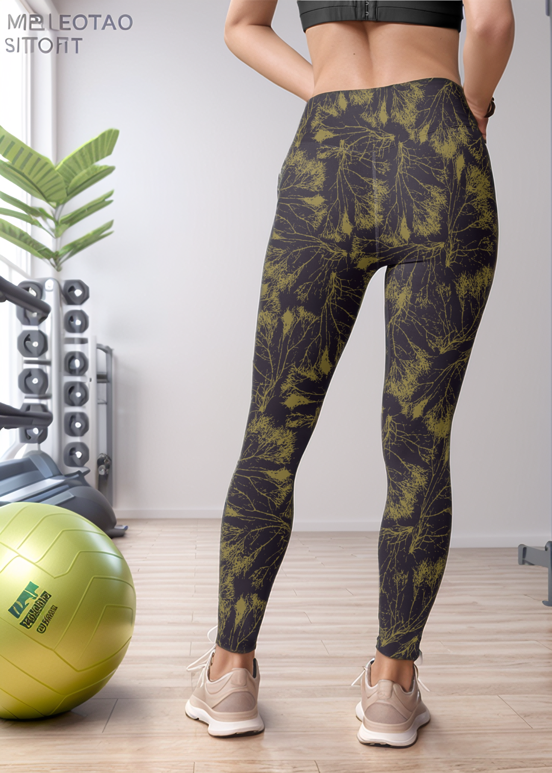 Active Tights with Pocket (Deep Forest)