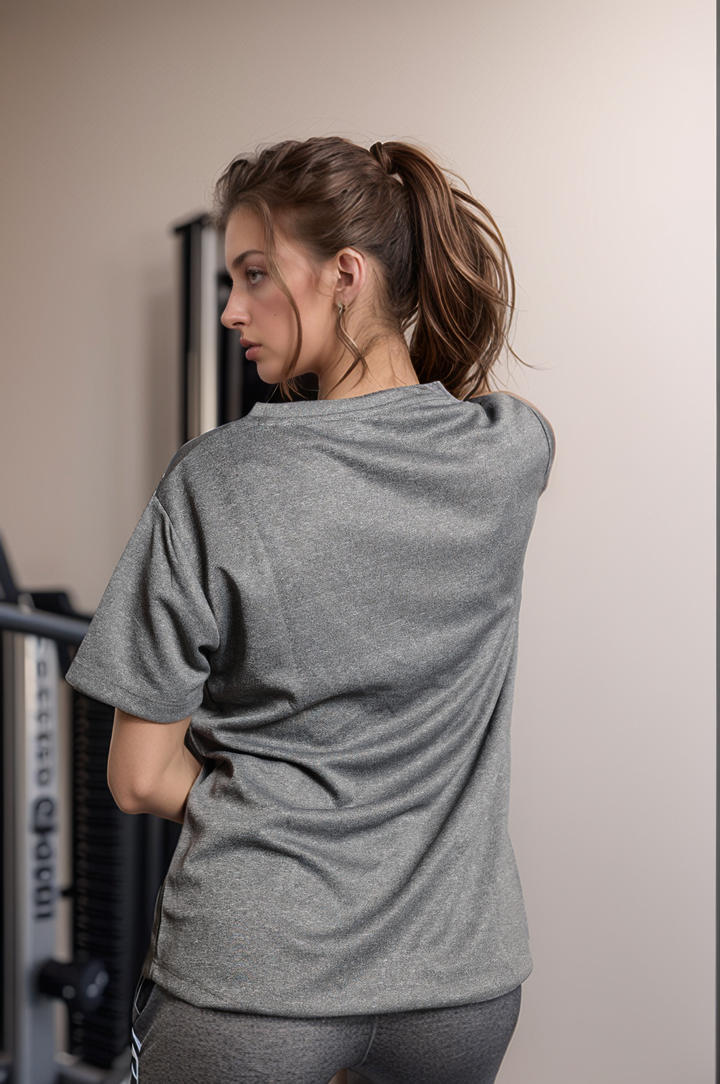 Performance Tshirt for Women (Ash Grey)