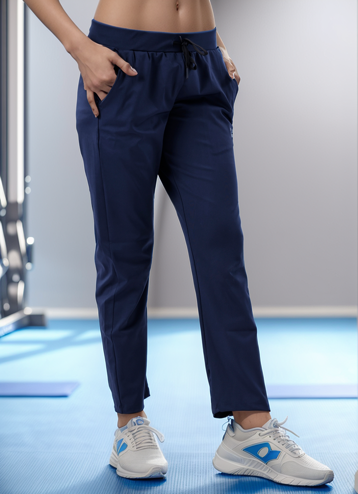 DryFit Gym Pant-Women (Navy Blue)