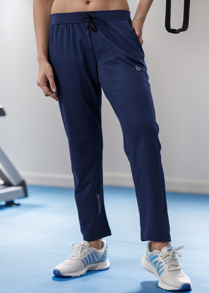 DryFit Gym Pant-Women (Navy Blue)