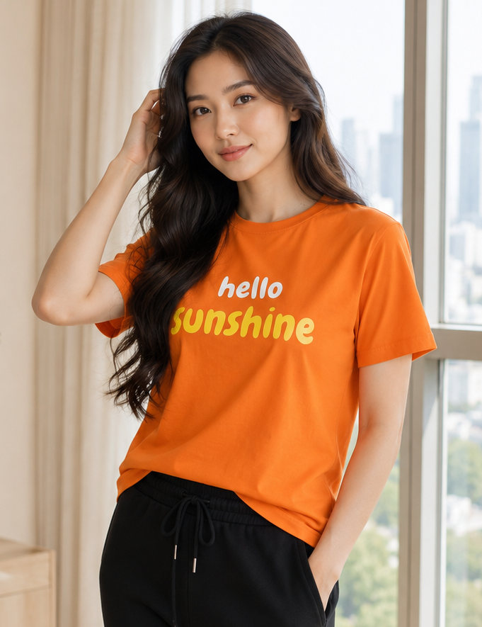 GHAR Comfort T-shirt assorted - Orange