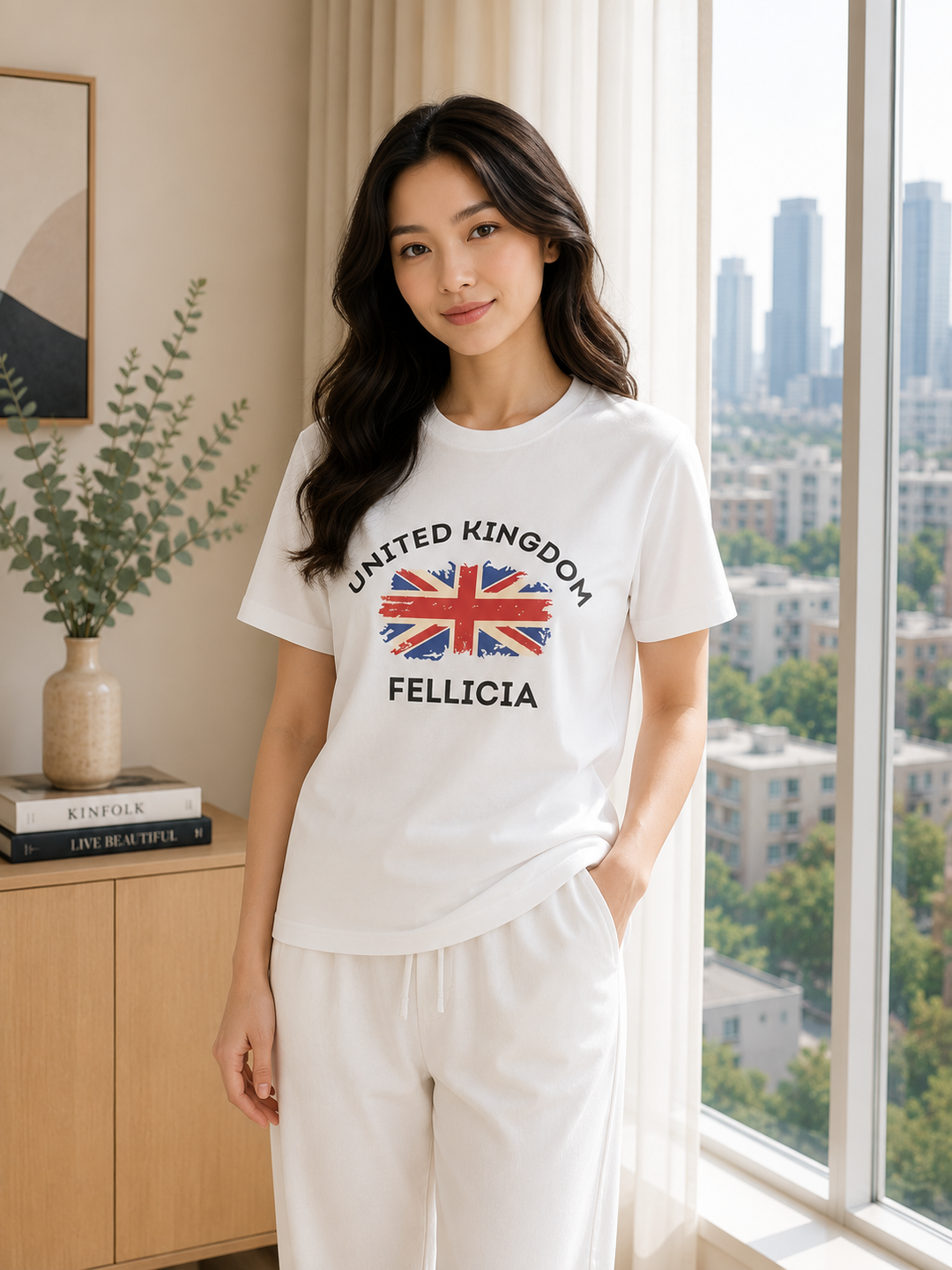 GHAR Comfort Cotton Assorted T-shirt - White