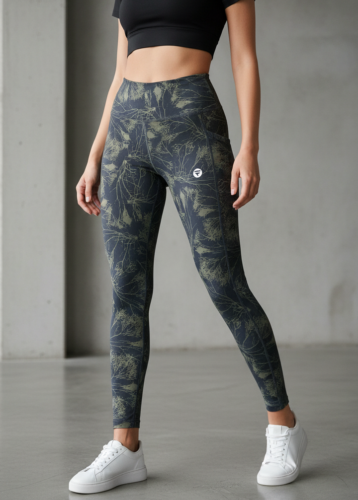 Active Tights with Pocket (Deep Forest)