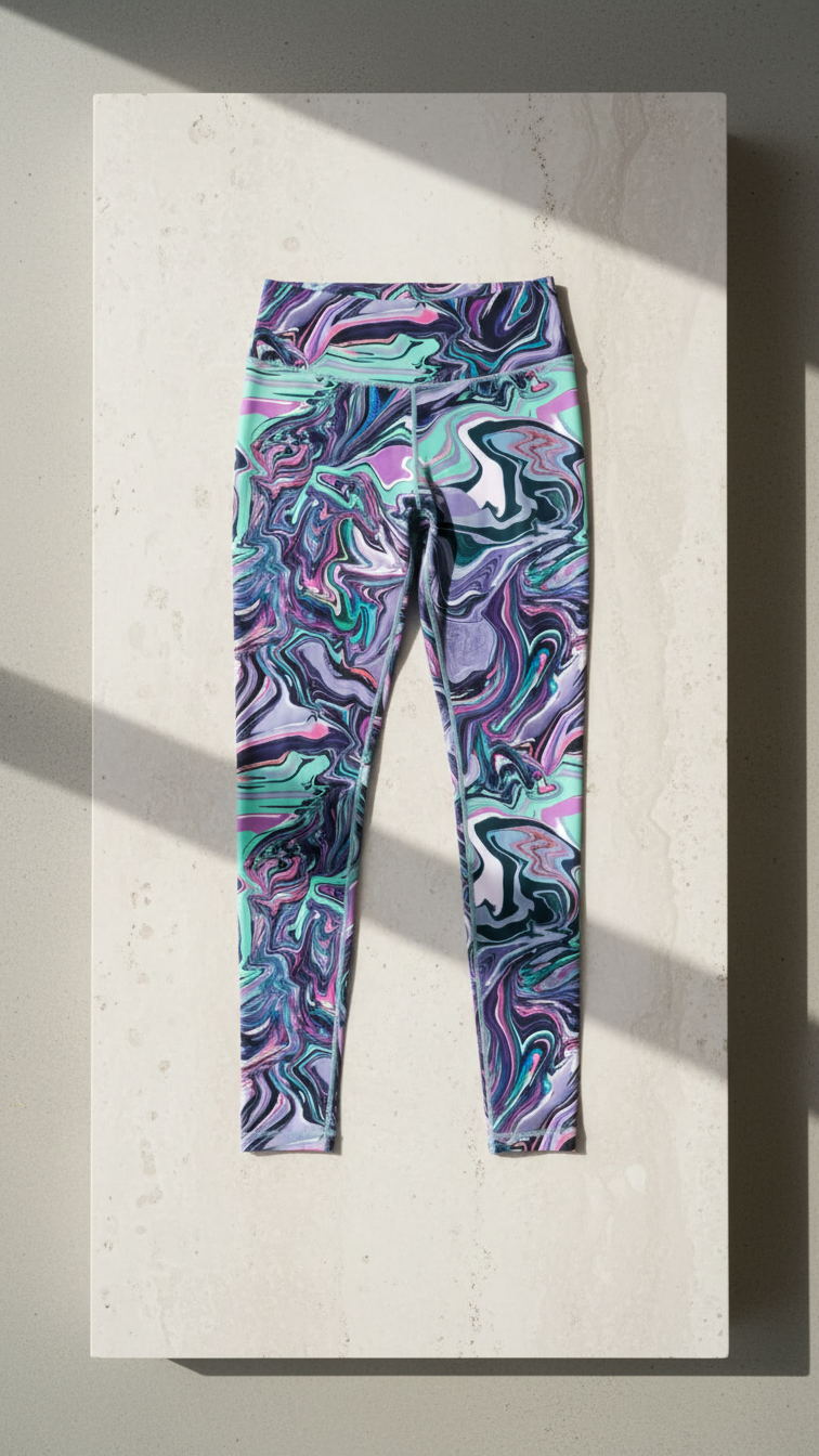 Active Tights with Pocket (~ILLUSION)