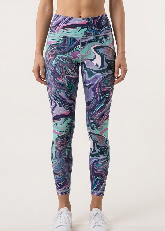 Active Tights with Pocket (~ILLUSION)