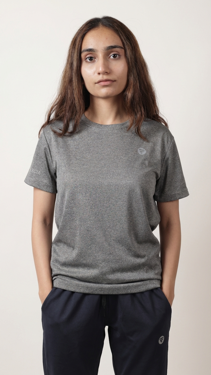 Performance Tshirt for Women (Ash Grey)